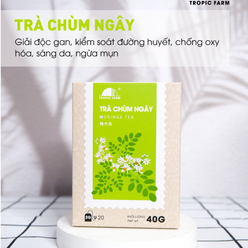 Trà Chùm Ngây Tropic Farm  - Hộp 40 Gram