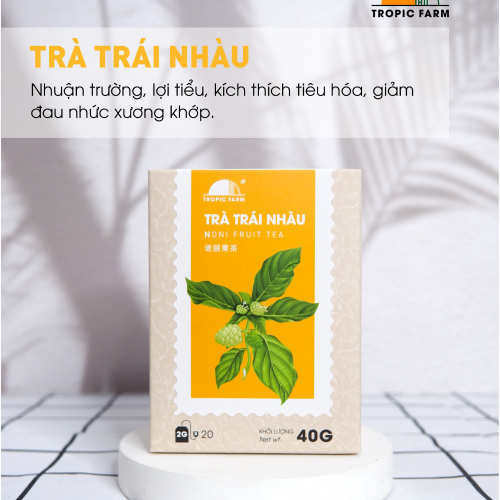 Trà Trái Nhàu Tropic Farm - Hộp 40Gram