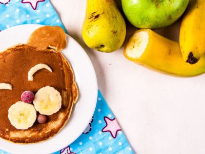 Bánh pancake yến mạch chuối - Món ăn dặm chuẩn Tây hoàn hảo cho bé